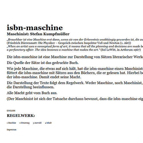 ISBN-Maschine
