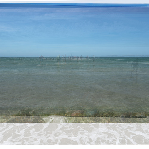 Looking at the sea
