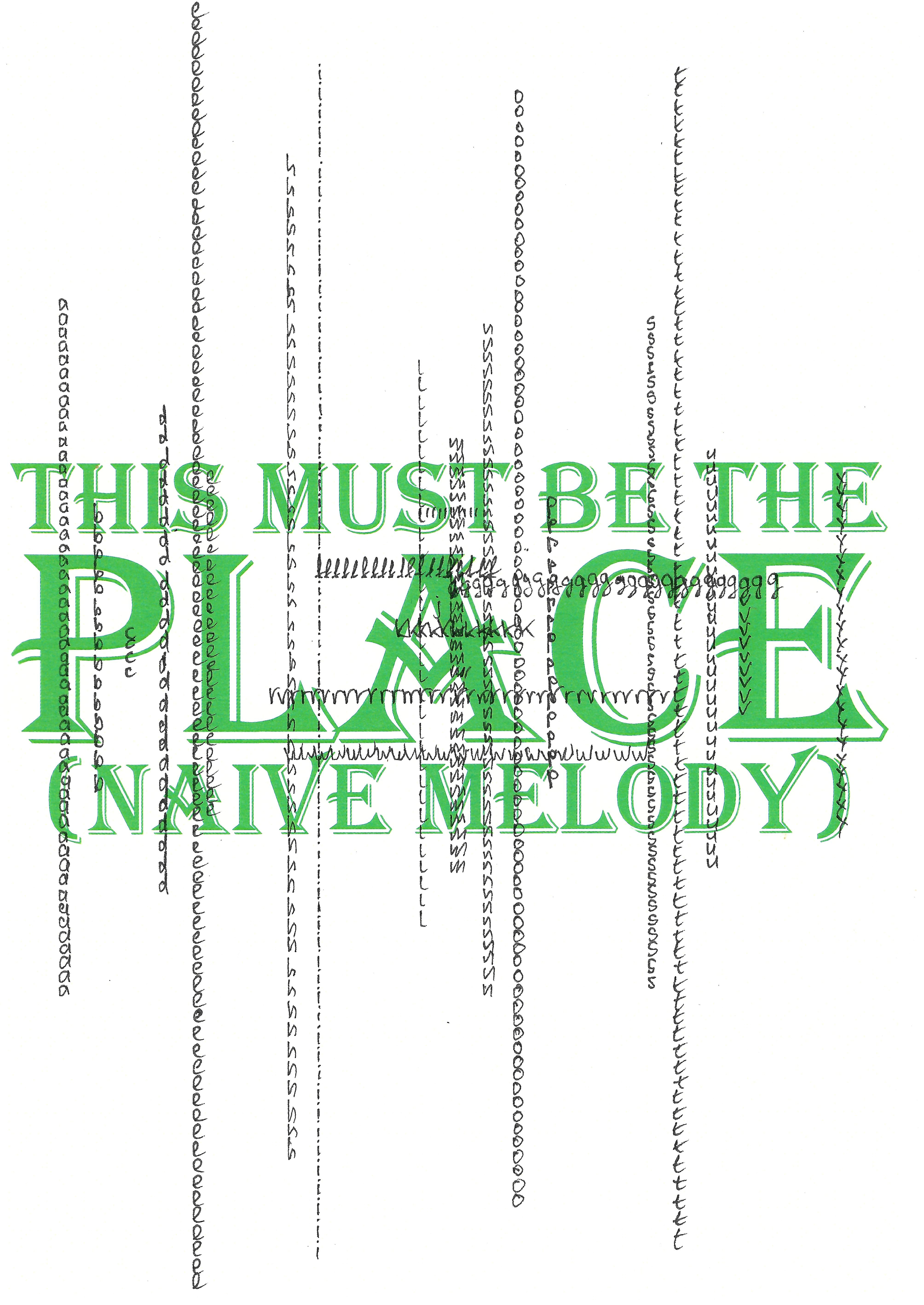 Talking Heads: This must be the place (naive melody)